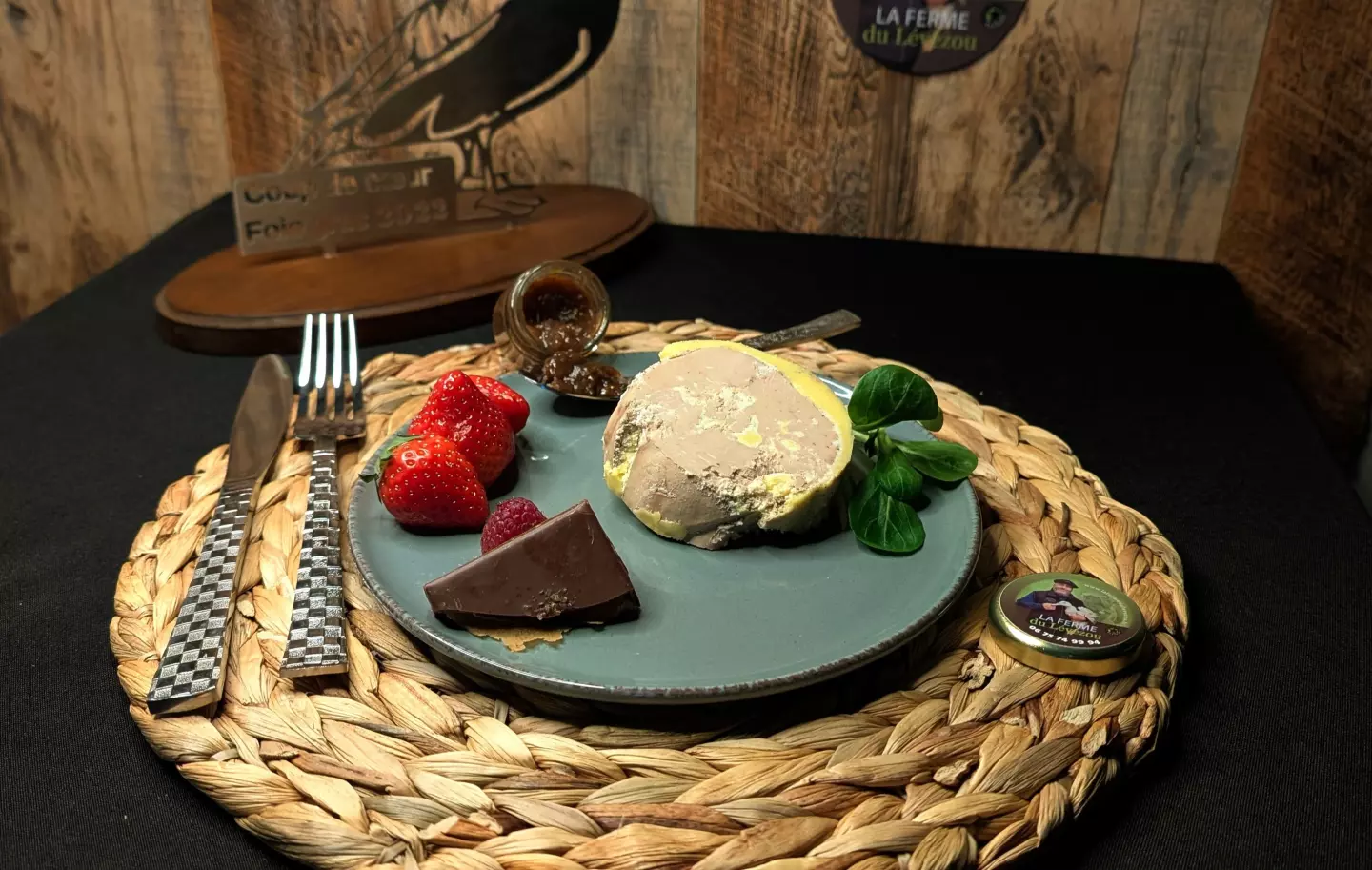 Alliance d'un foie gras d'exception