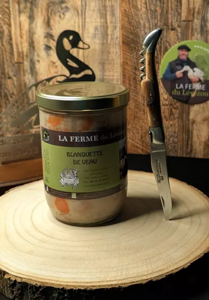 Découvrez notre blanquette de veau en bocal | LA FERME du Lévézou