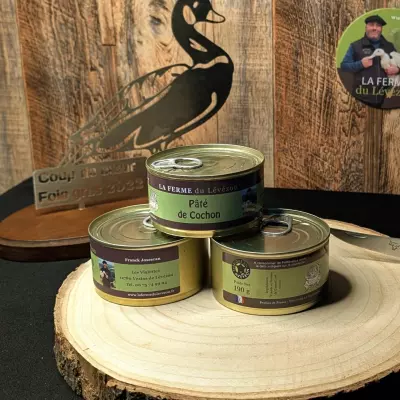 Notre pâté cochon à déguster pour l'apéritif | LA FERME du Lévézou