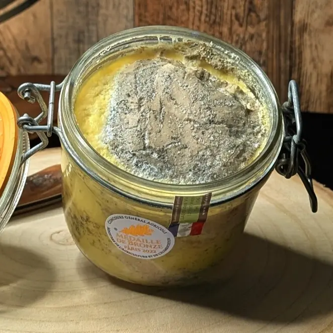 <div>Foie Gras de Canard Entier 110G - Médaillé & Artisanal | LA FERME du Lévézou</div>