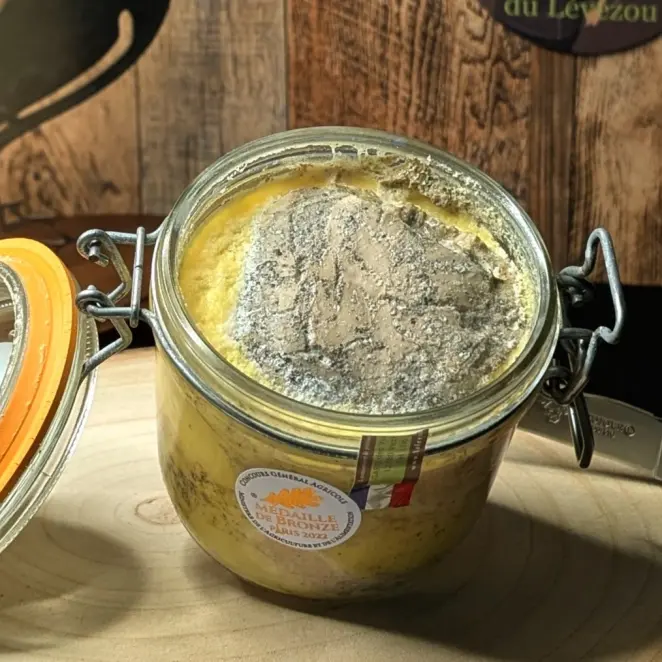<div>Foie Gras de Canard Entier 190G - Médaillé & Artisanal | LA FERME du Lévézou</div>