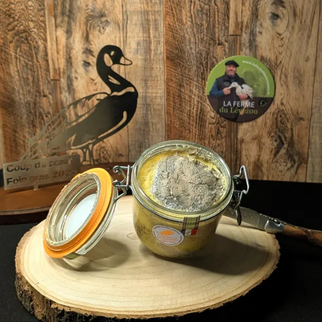 <div>Foie Gras de Canard Entier 340G - Médaillé & Artisanal | LA FERME du Lévézou</div>