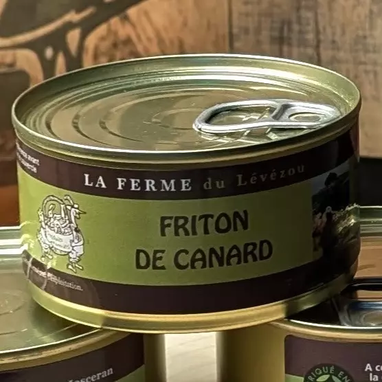 <div>Friton de Canard Artisanal - Ferme du Lévézou | Terroir & Qualité  </div>