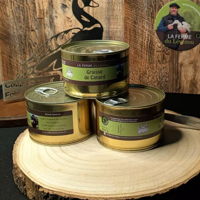 <div>Graisse de Canard Artisanal - Ferme du Lévézou | Qualité & Terroir  </div>