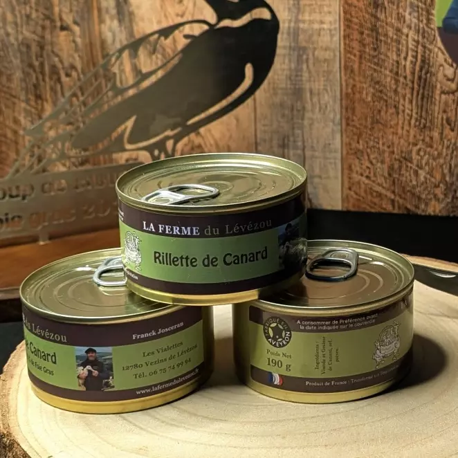 <div>Rillettes de Canard Artisanales – LA FERME du Lévézou | Terroir & Qualité  </div>