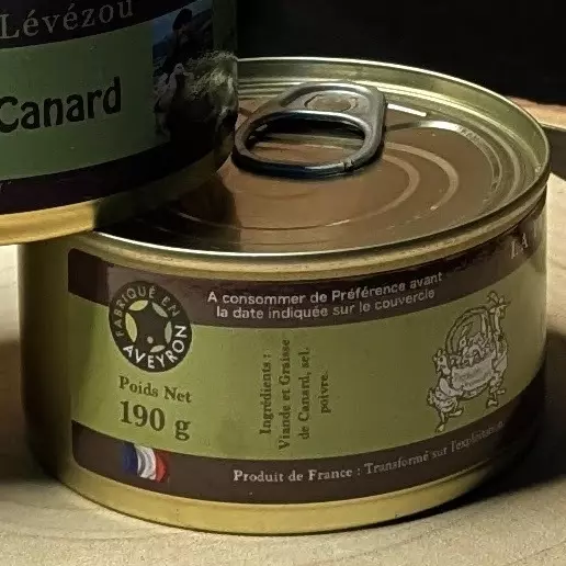 <div>Rillettes de Canard Artisanales – LA FERME du Lévézou | Terroir & Qualité  </div>